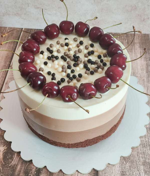 Фотография покупателя товара Кондитерская посыпка с мягким центром «Хрустящий топпинг», шоколадный, микс, 80 г - Фото 1