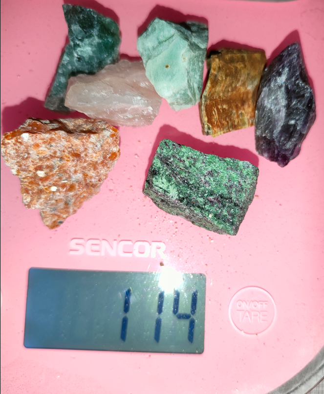 Фотография покупателя товара Набор для творчества "7 минералов", кристаллы, фракция 2-3 см, 100 гр - Фото 3