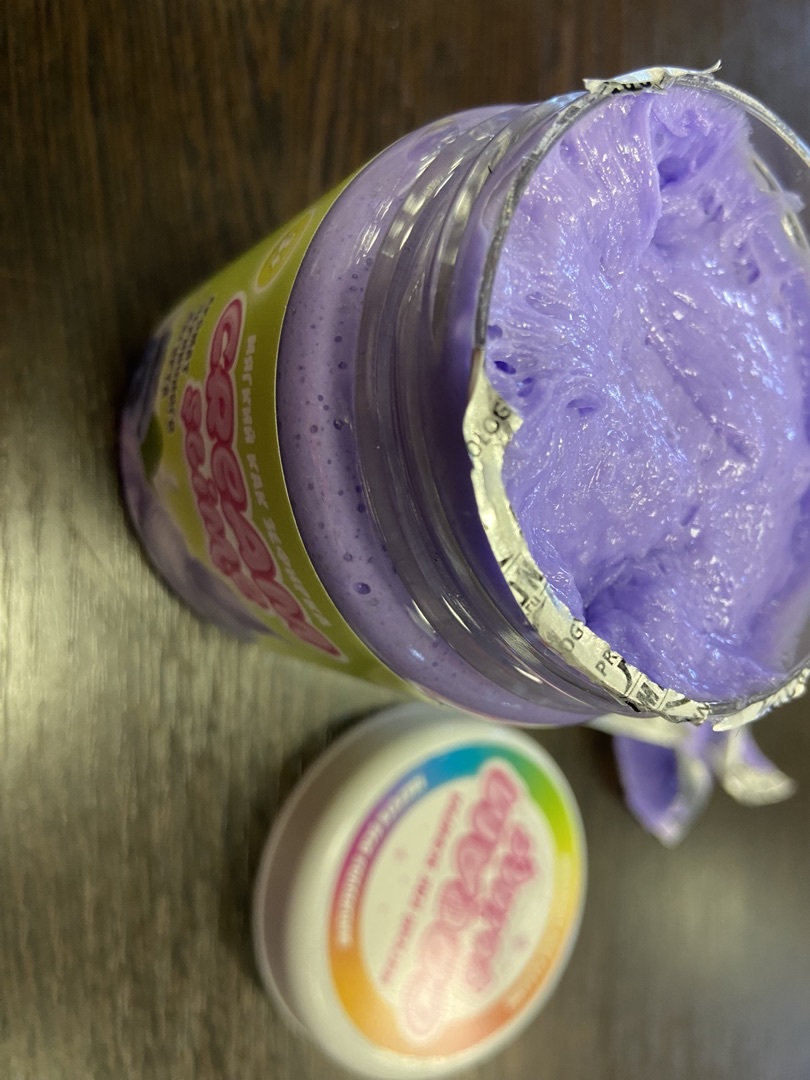 Фотография покупателя товара Игрушка ТМ «Slime»Cream-Slime с ароматом черничного йогурта, 250 г