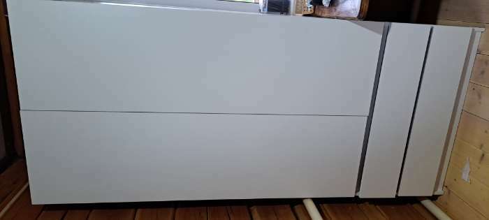 Фотография покупателя товара Шкаф 2х ств Мадера с 2-мя ящиками, 900х500х2100, Белый