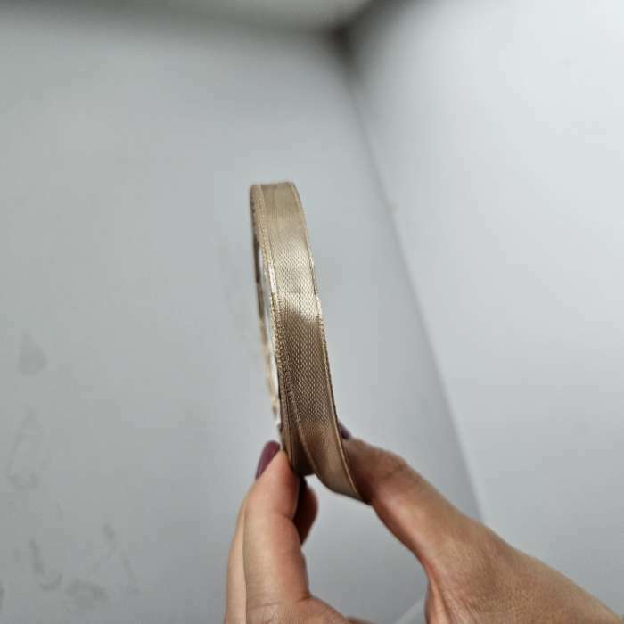 Фотография покупателя товара Лента атласная, 25 мм, 23±1 м, тёмно-бежевая №268 - Фото 5