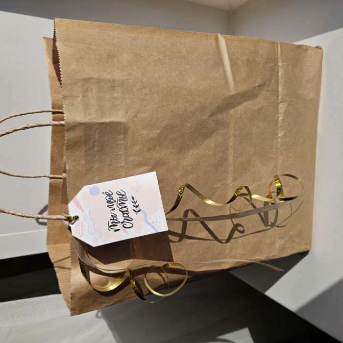 Фотография покупателя товара Лента атласная, 25 мм, 23±1 м, тёмно-бежевая №268 - Фото 4