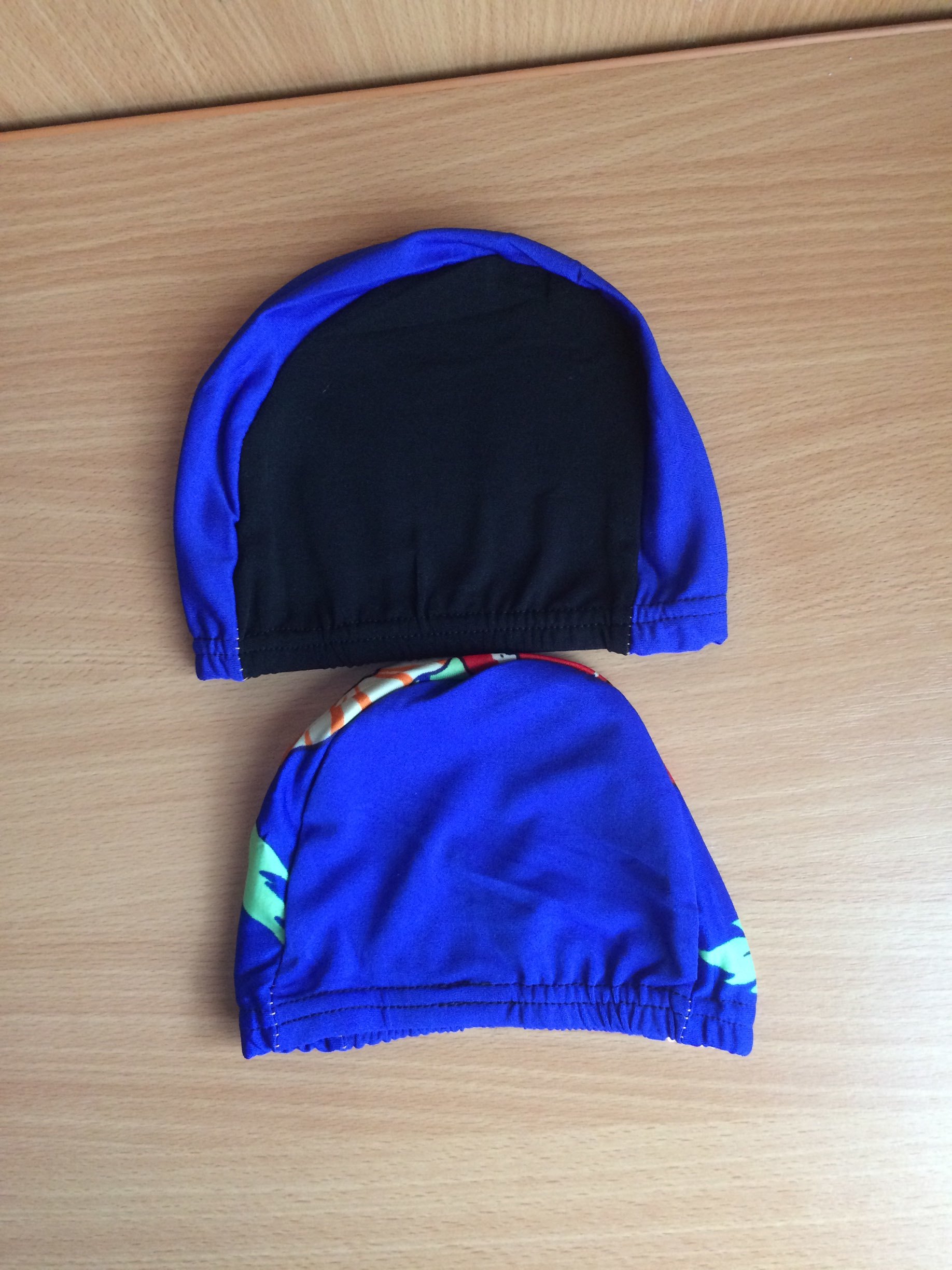 Фотография покупателя товара Шапочка для плавания детская ONLYTOP, тканевая, обхват 46-52 см, цвета МИКС