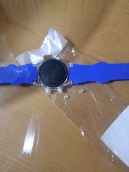 Фотография покупателя товара Часы наручные электронные детские "Ракета", d-3 см, длина 20 см - Фото 1