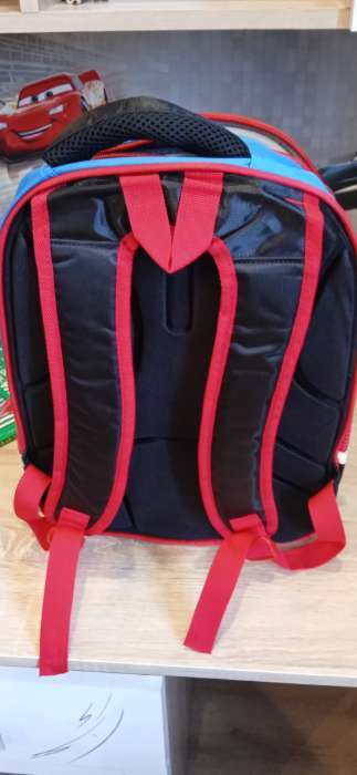 Фотография покупателя товара Рюкзак школьный для мальчика, 39 см × 30 см × 14 см «Бамблби», Трансформеры - Фото 1