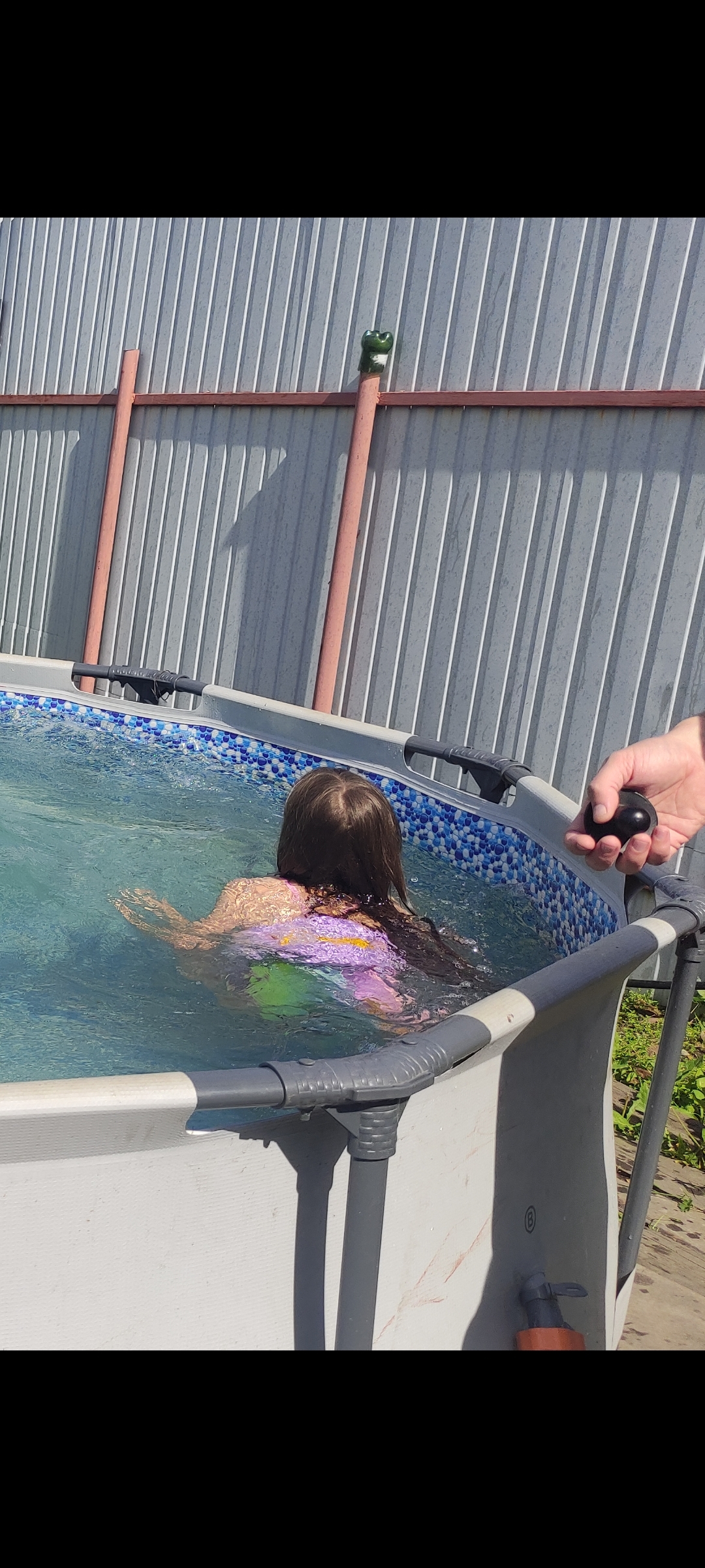 Фотография покупателя товара Пояс для обучения плаванию ONLYTOP, детский, 57×15×3 см - Фото 3