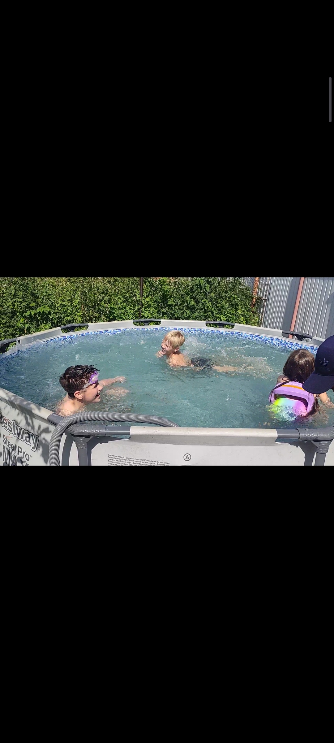 Фотография покупателя товара Пояс для обучения плаванию ONLYTOP, детский, 57×15×3 см - Фото 5