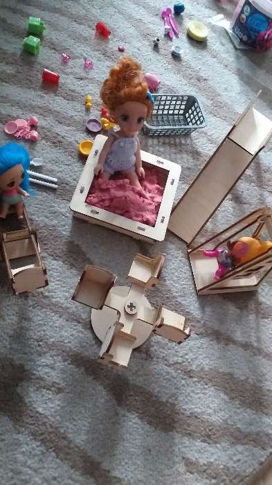 Фотография покупателя товара Кукольная мебель «Детская площадка»