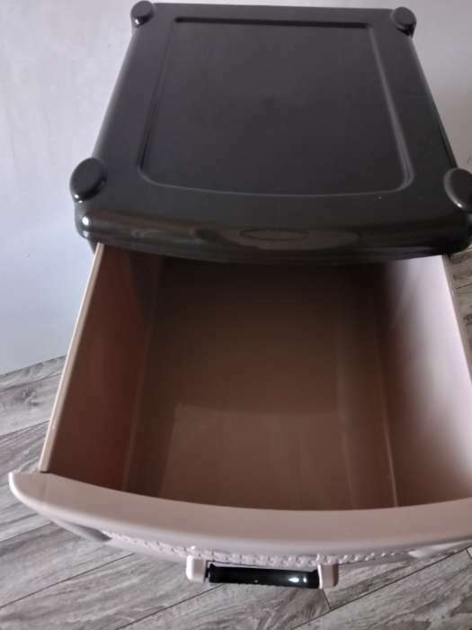 Фотография покупателя товара Комод 4-х секционный, цвет бежево-коричневый - Фото 3