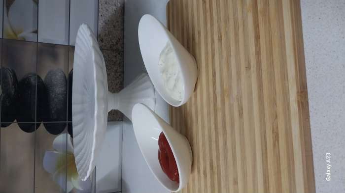 Фотография покупателя товара Блюдо фарфоровое Wilmax, 11,5×7 см, цвет белый - Фото 2
