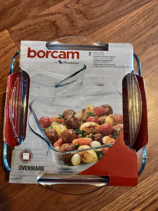 Фотография покупателя товара Набор форм для запекания Borcam, 2 предмета: 1,95 л, 1,04 л - Фото 2