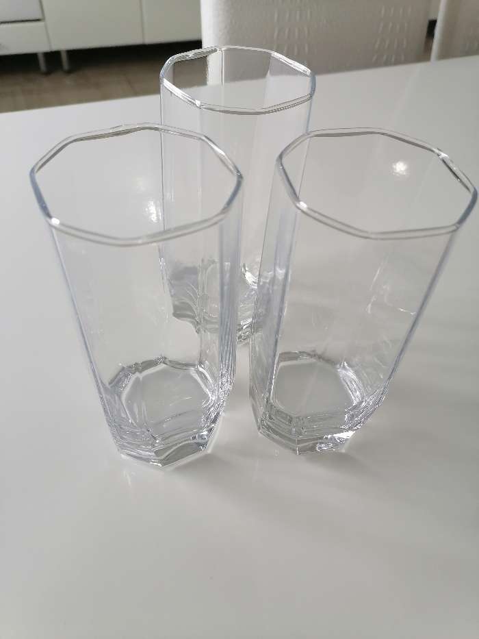 Фотография покупателя товара Набор высоких стеклянных стаканов Hisar, 330 мл, 6 шт - Фото 2