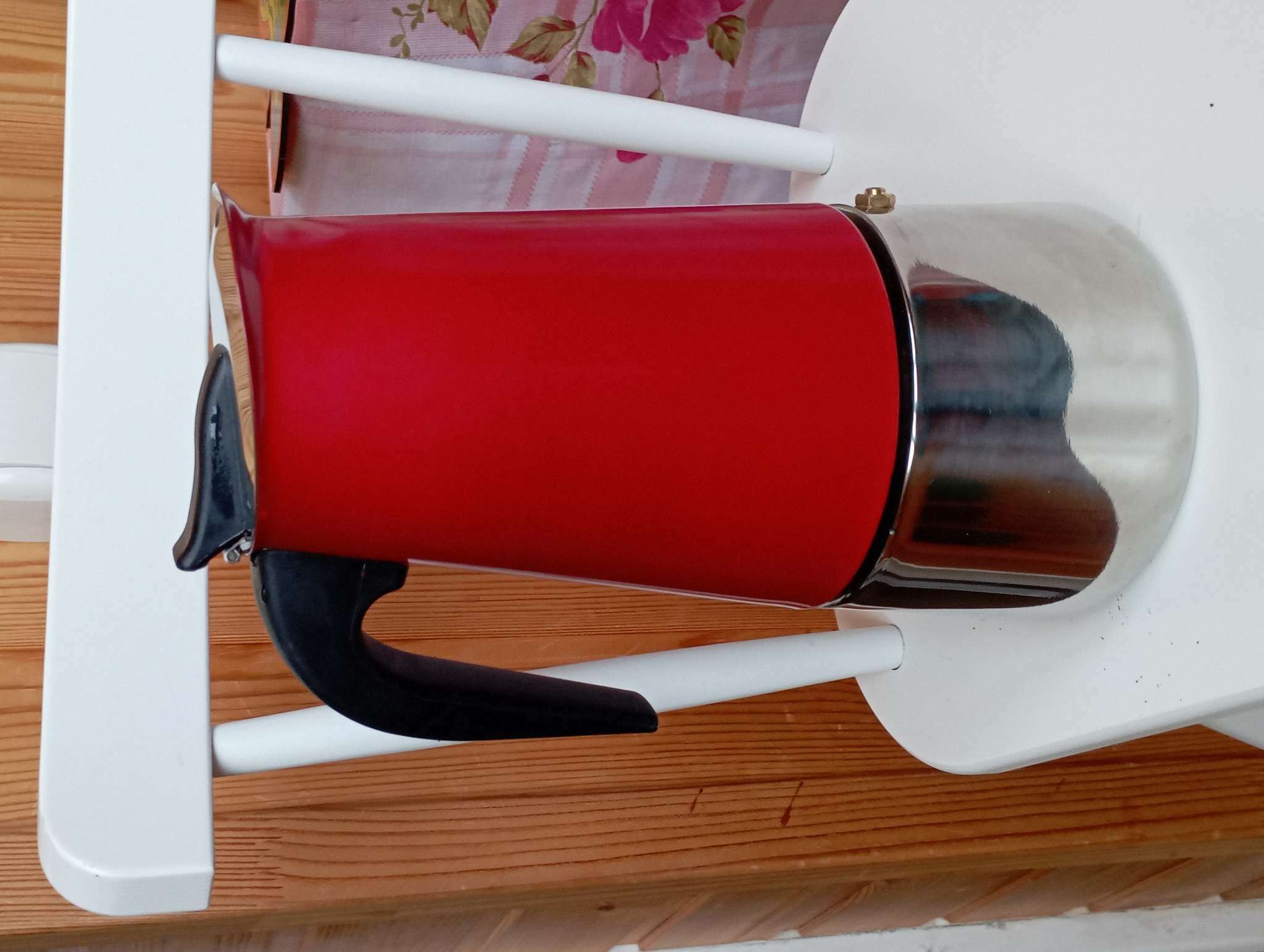 Фотография покупателя товара УЦЕНКА Кофеварка гейзерная «Итальяно», на 2 чашки, 100 мл, цвет красный - Фото 1