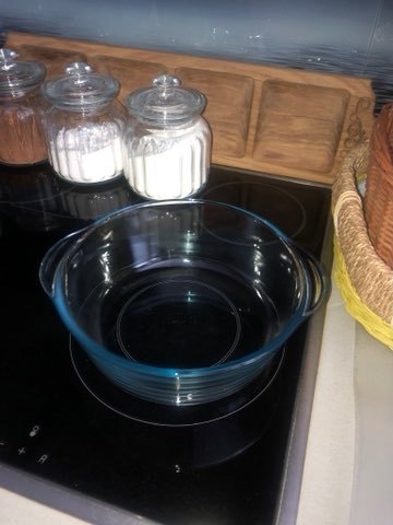 Фотография покупателя товара Кастрюля из жаропрочного стекла для запекания Borcam, 2,1 л, с крышкой