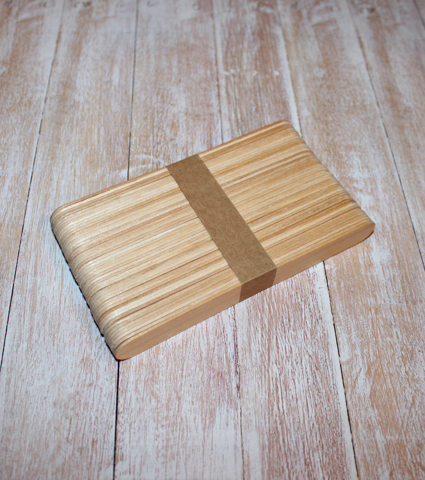 Фотография покупателя товара Набор деревянных палочек для мороженого, 15×1,9 см, 50 шт - Фото 7