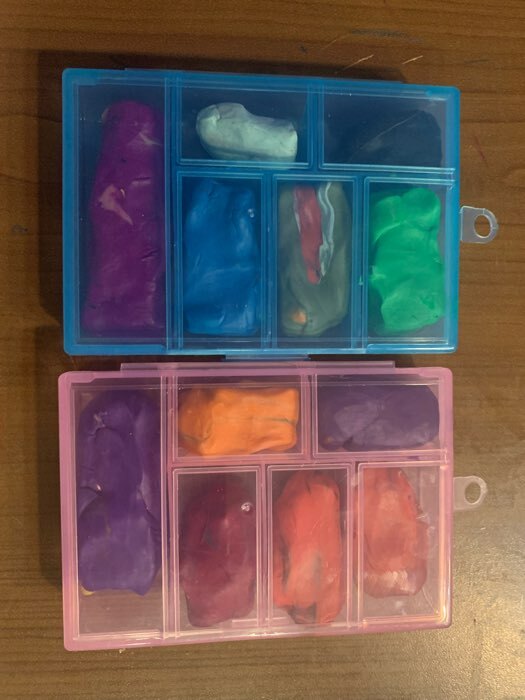 Фотография покупателя товара Бокс для хранения пластиковый, 6 ячеек, 12×8,5×2,5, цвет МИКС - Фото 5