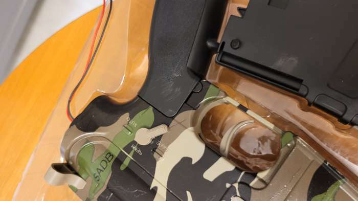 Фотография покупателя товара Штурмовая винтовка M416, стреляет гелевыми пулями, работает от аккумулятора - Фото 2