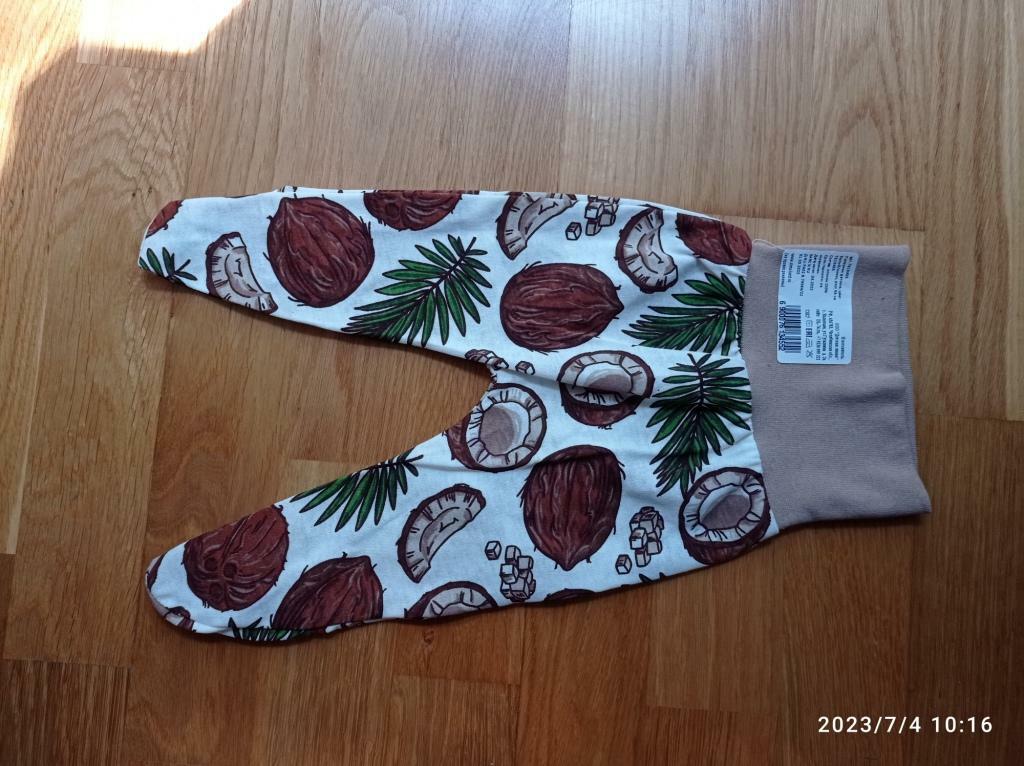 Фотография покупателя товара Ползунки детские, цвет белый/кокос, рост 68 см - Фото 1