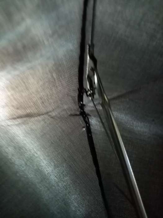 Фотография покупателя товара Зонт механический, «Dark afternoon», 3 сложения, 8 спиц, R = 48 см, цвет чёрный - Фото 1