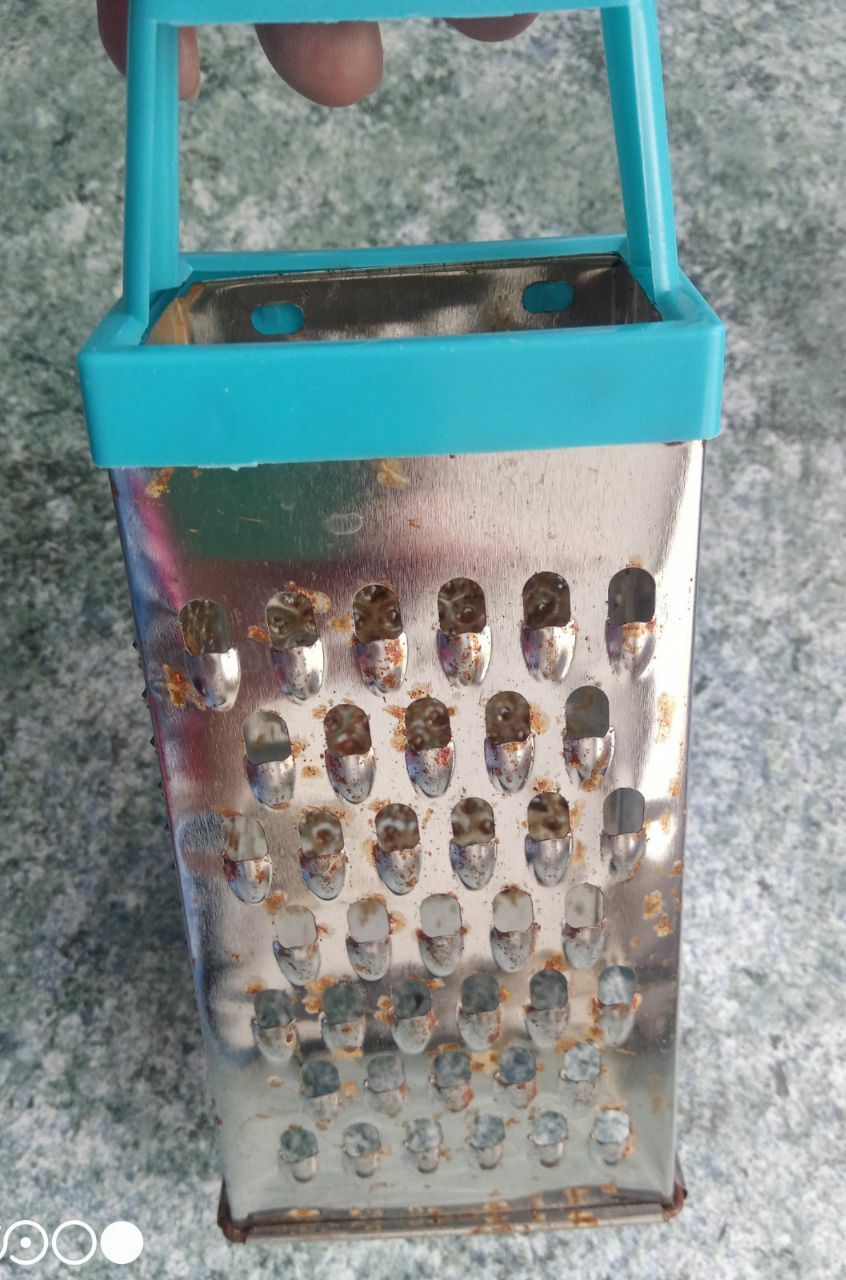 Фотография покупателя товара Тёрка четырёхгранная Доляна «Классика», 20 см, цвет МИКС