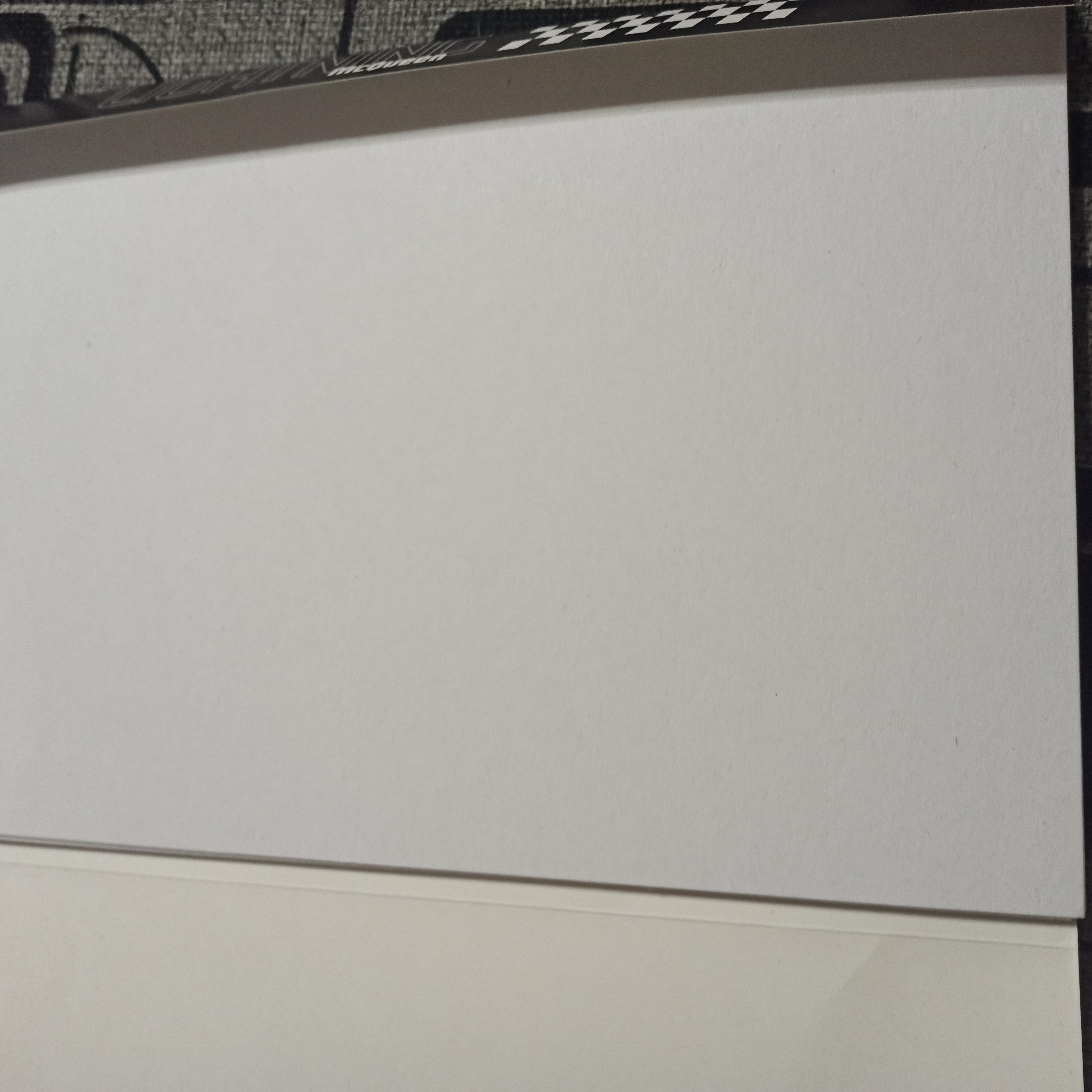 Фотография покупателя товара Картон белый, А4, 16 листов, немелованный, односторонний, в папке, 220, г/м², Тачки - Фото 2