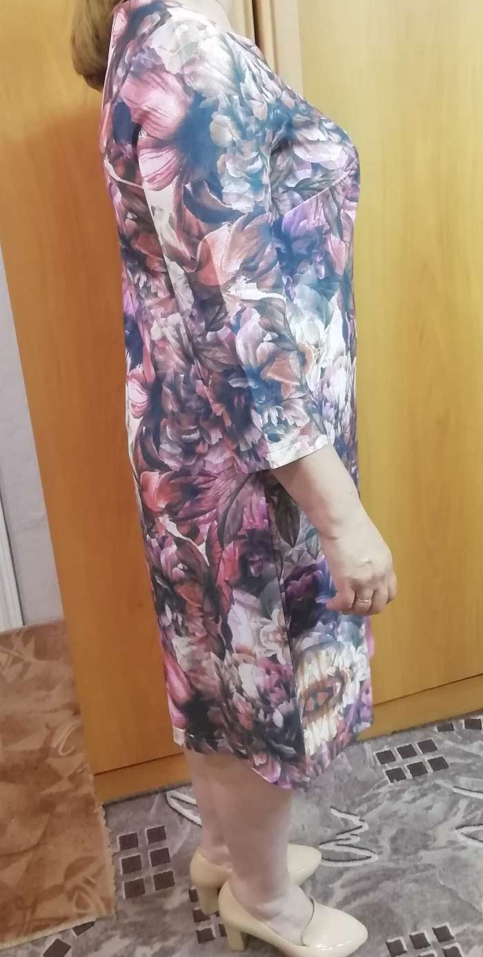 Фотография покупателя товара Платье женское 52000483, цвет бордо, размер 50 (XL), рост 170 - Фото 1