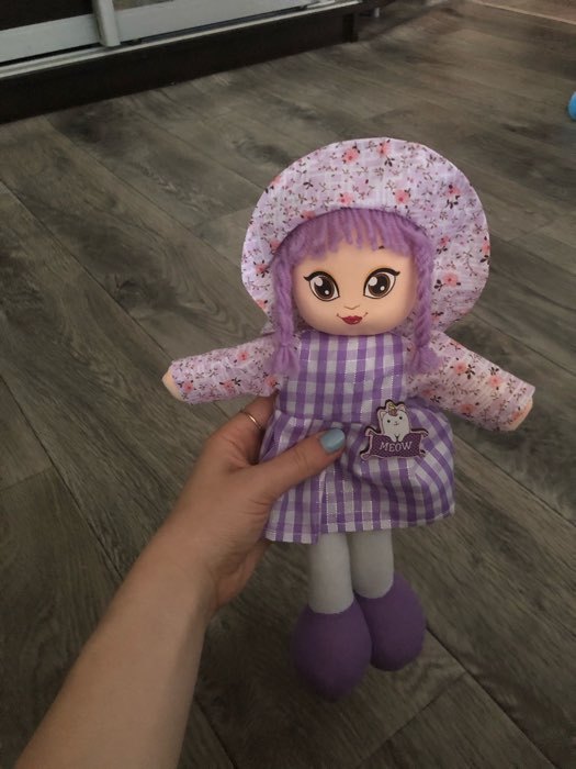 Фотография покупателя товара Кукла «Аня», с брошкой, 29 см - Фото 1