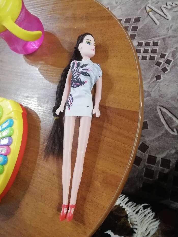 Фотография покупателя товара Кукла-модель «Ира» в платье, МИКС - Фото 7
