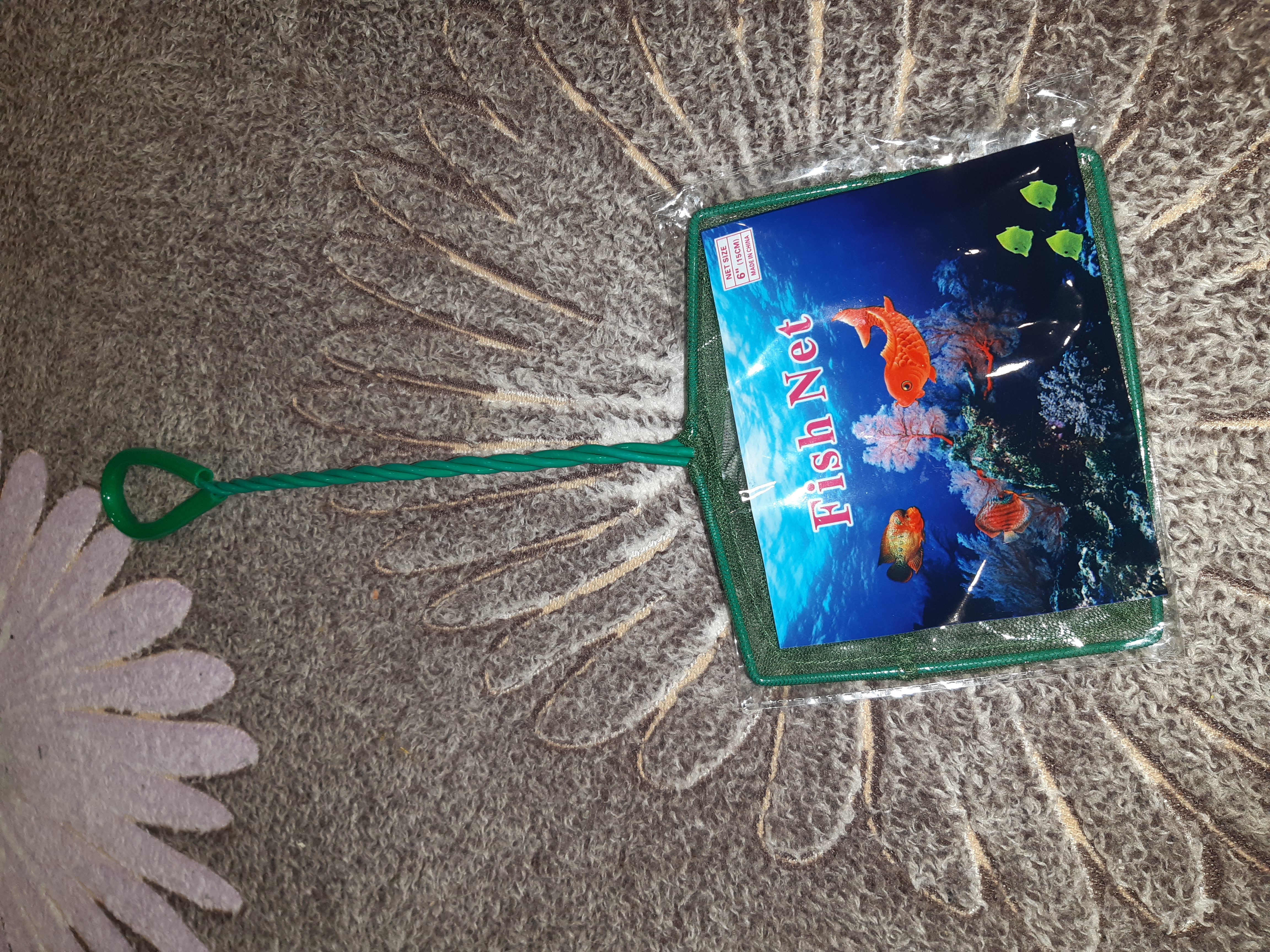 Фотография покупателя товара Сачок аквариумный 7,5 см, зелёный - Фото 17