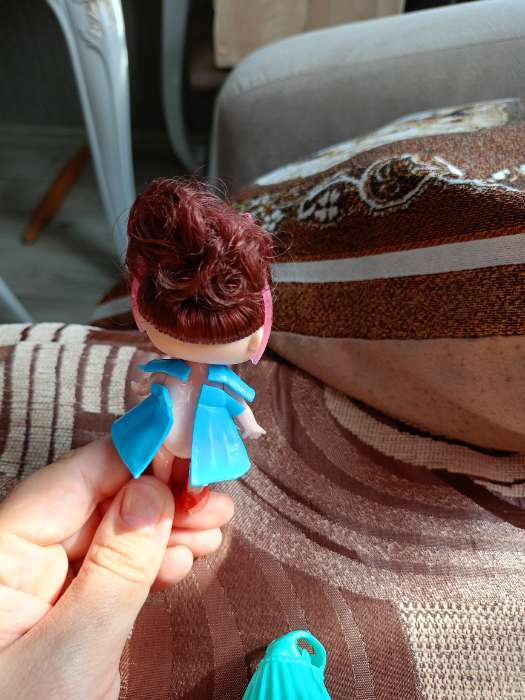 Фотография покупателя товара Кукла малышка «Лола» с аксессуарами, МИКС - Фото 1