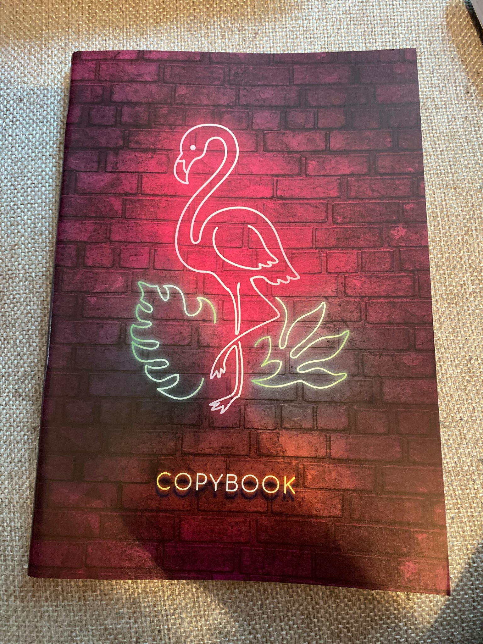 Фотография покупателя товара Тетрадь А4, 96 листов в клетку Calligrata "Неоновый фламинго", обложка мелованный картон, блок офсет - Фото 1