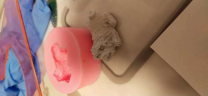 Фотография покупателя товара Молд Доляна «Собака», силикон, 5,4×4,3 см, цвет розовый - Фото 5