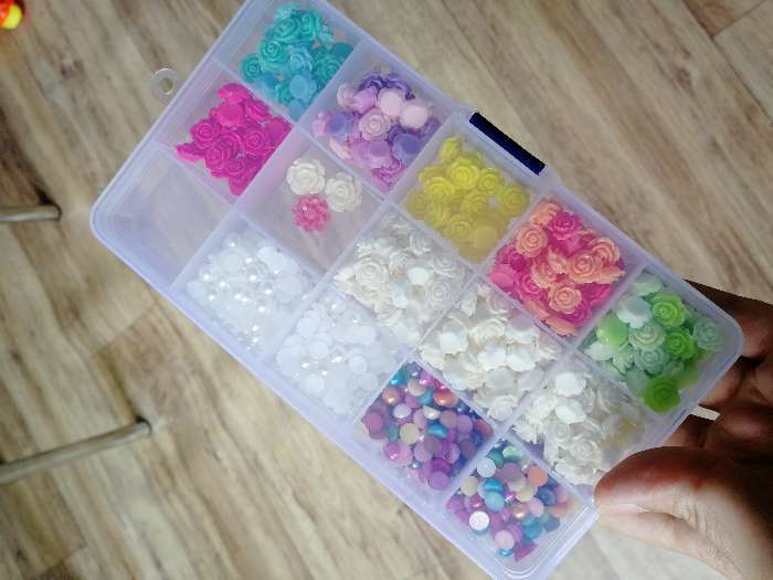 Фотография покупателя товара Органайзер для хранения пластиковый RICCO, 15 ячеек, 17,5×10×2,2 см, цвет МИКС - Фото 7