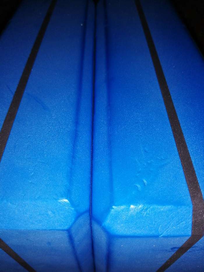 Фотография покупателя товара Блок для йоги Sangh, 23х15х8, цвет синий - Фото 5