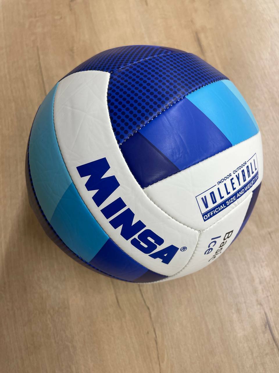 Фотография покупателя товара Мяч волейбольный MINSA Basic Ice, TPU, машинная сшивка, р. 5 - Фото 1
