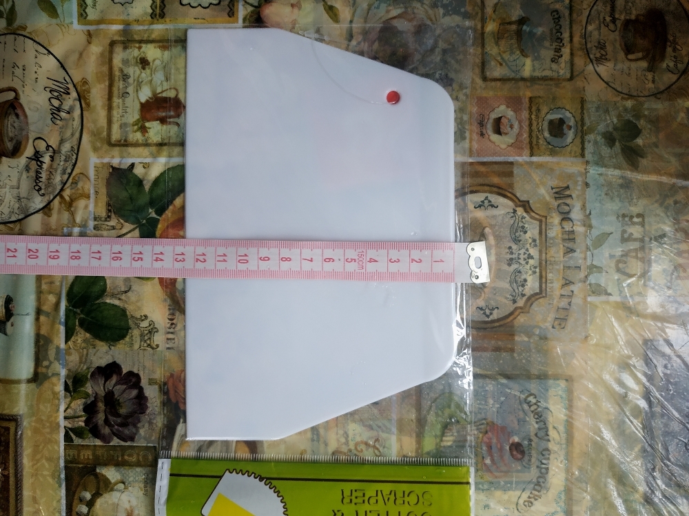 Фотография покупателя товара Шпатель кондитерский прямой Доляна, 19,5×12,5 см, цвет белый - Фото 10