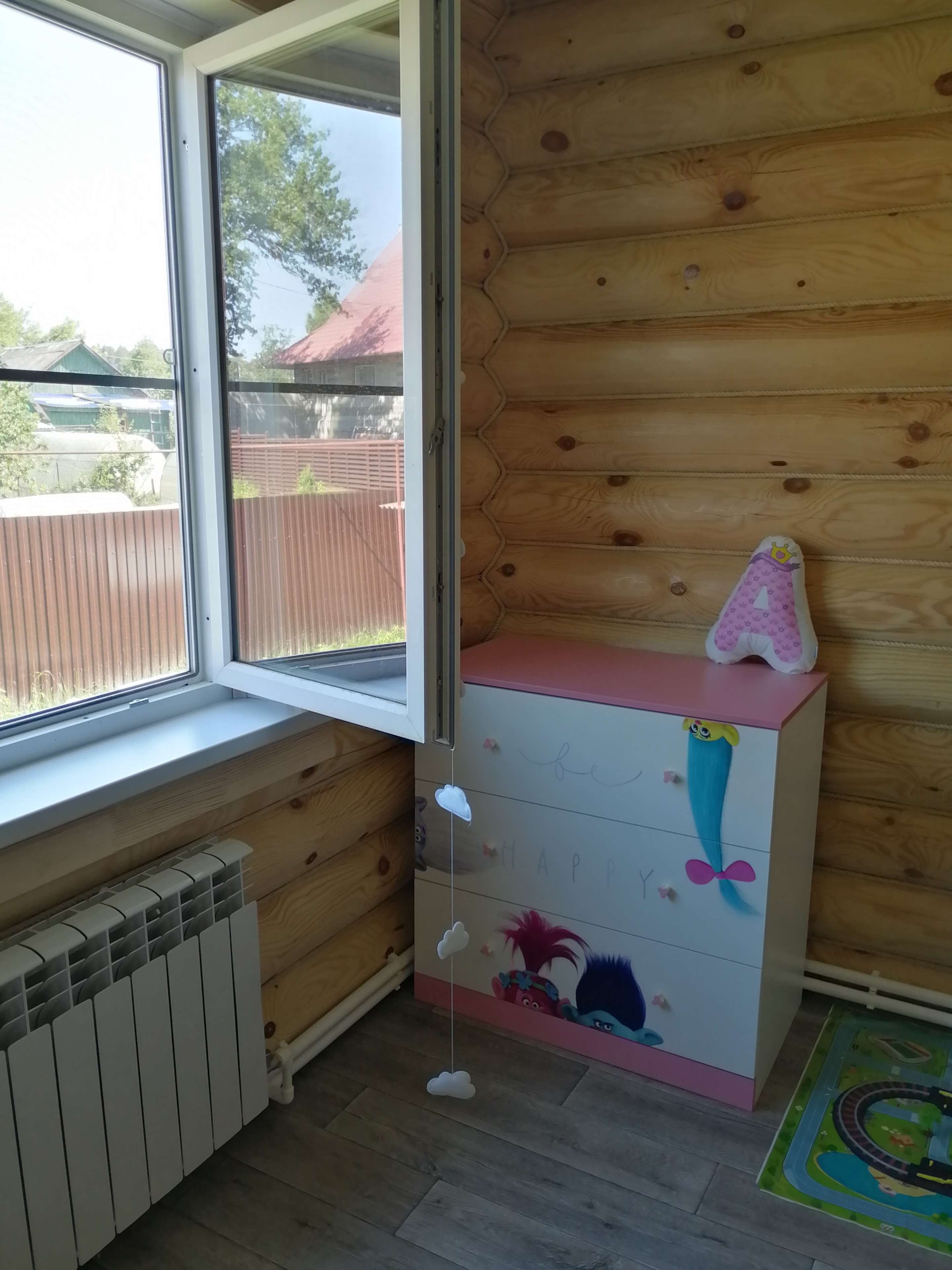 Фотография покупателя товара Комод пеленальный Polini kids Fun 3290 «Маша и Медведь», синий - Фото 2