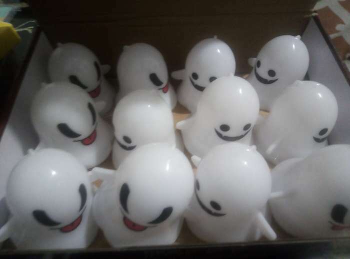 Фотография покупателя товара Ночник "Привидения" LED 0,5Вт от батареек LR1130 МИКС 6х5х5см RISALUX - Фото 1