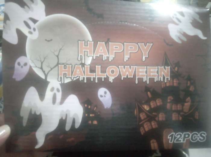 Фотография покупателя товара Ночник "Привидения" LED 0,5Вт от батареек LR1130 МИКС 6х5х5см RISALUX - Фото 2