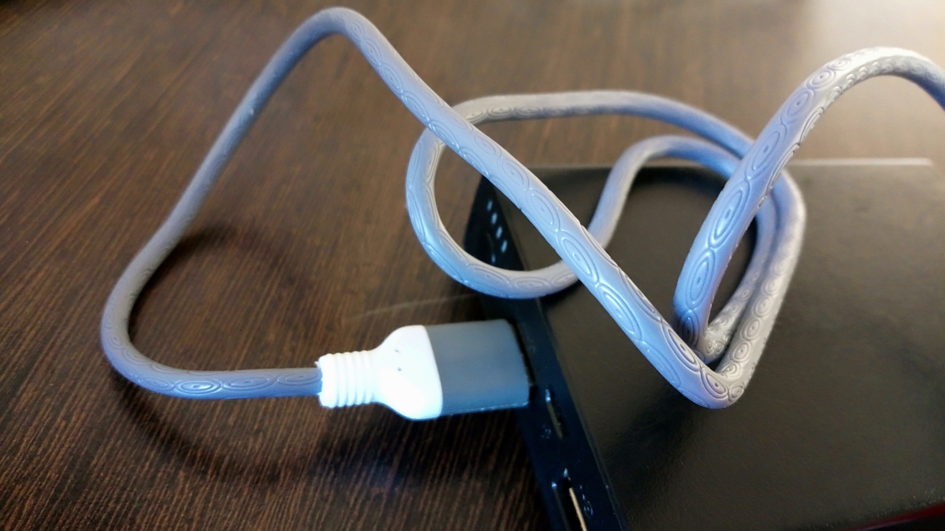 Фотография покупателя товара Кабель LuazON, Type-C - USB, 1 А, 1 м, серый - Фото 1