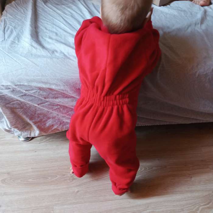 Фотография покупателя товара Комбинезон детский, цвет красный, рост 80-86 см (24)