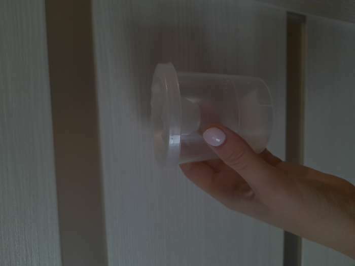 Фотография покупателя товара Стакан-непроливайка 210 мл, Cristal, белый - Фото 2