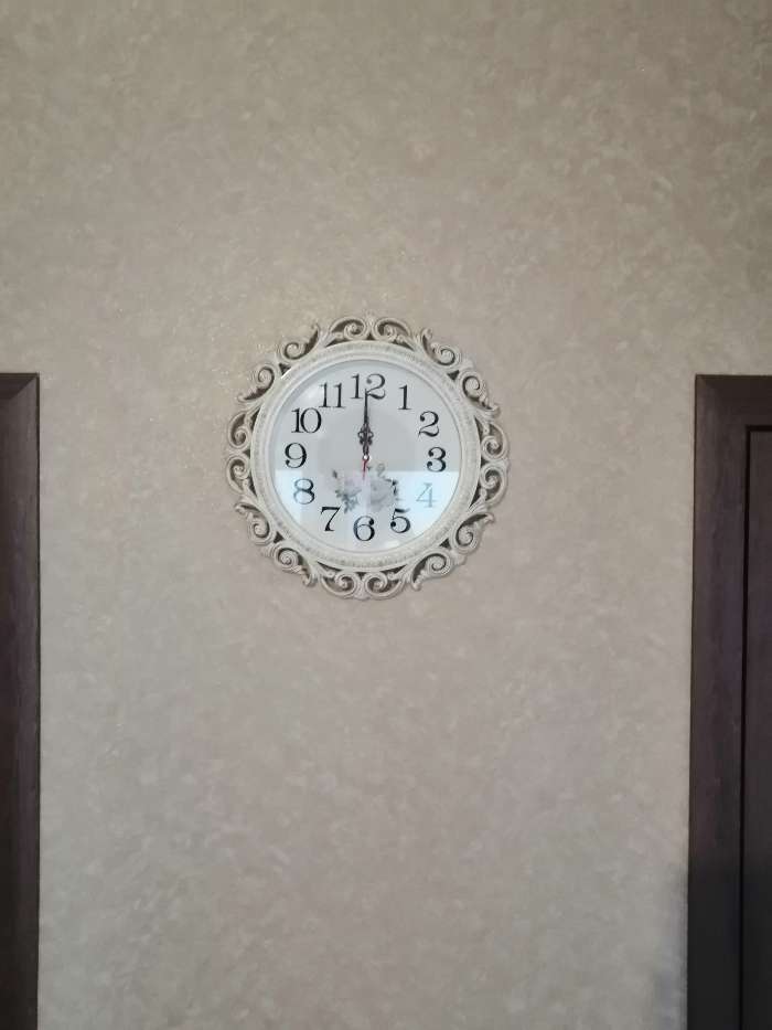 Фотография покупателя товара Часы настенные, интерьерные, "Хостон", бесшумные, d-40.5 см, циферблат 26 см - Фото 33
