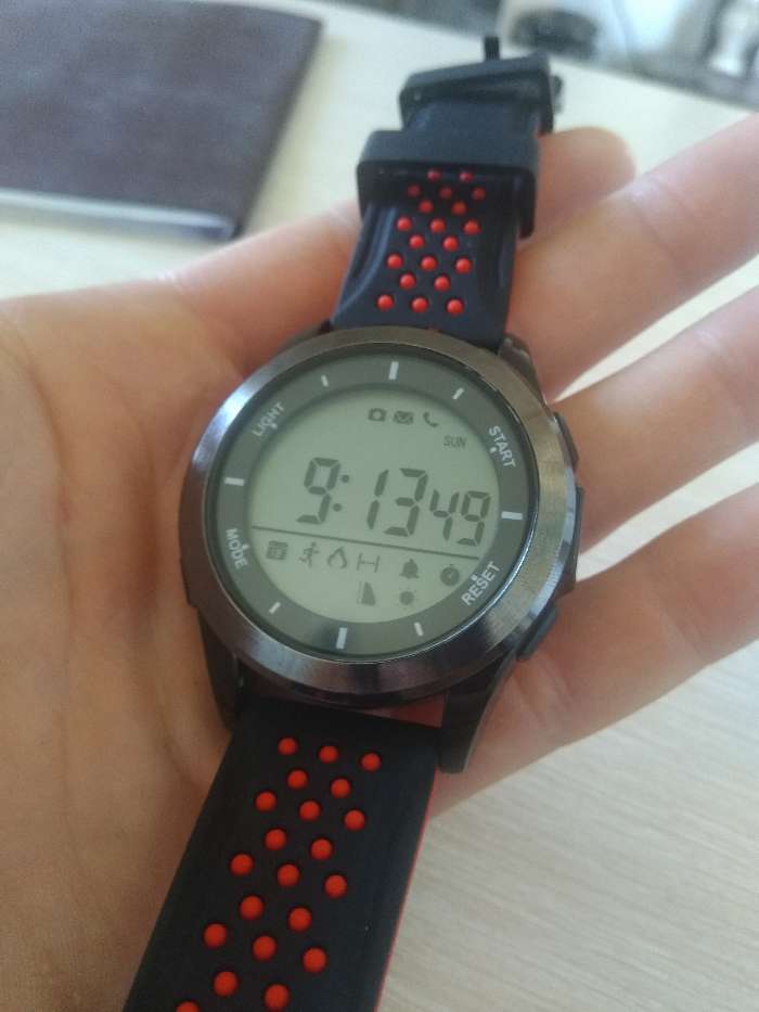 Фотография покупателя товара Смарт-часы NO.1 F3, дисплей 1.1", чёрно-красные - Фото 3
