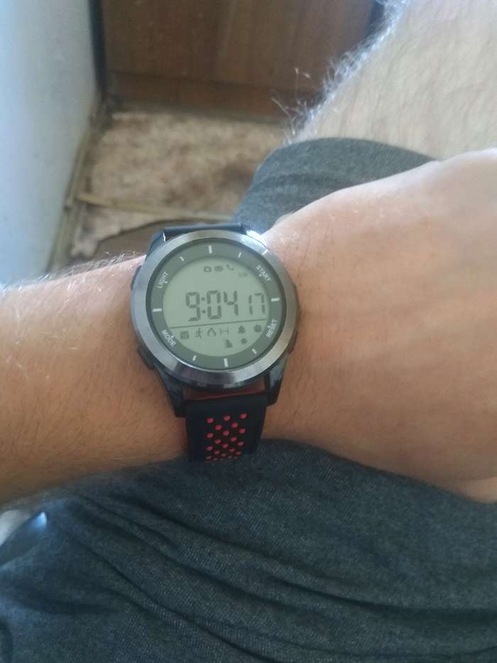 Фотография покупателя товара Смарт-часы NO.1 F3, дисплей 1.1", чёрно-красные - Фото 4