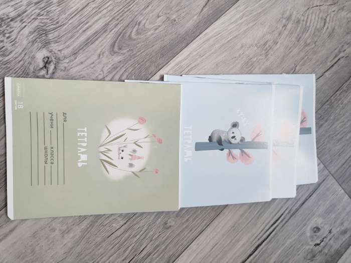 Фотография покупателя товара Тетрадь в линейку 18 листов А5, на скрепке«1 сентября: Мрамор», обложка мелованный картон, 5 видов МИКС - Фото 2