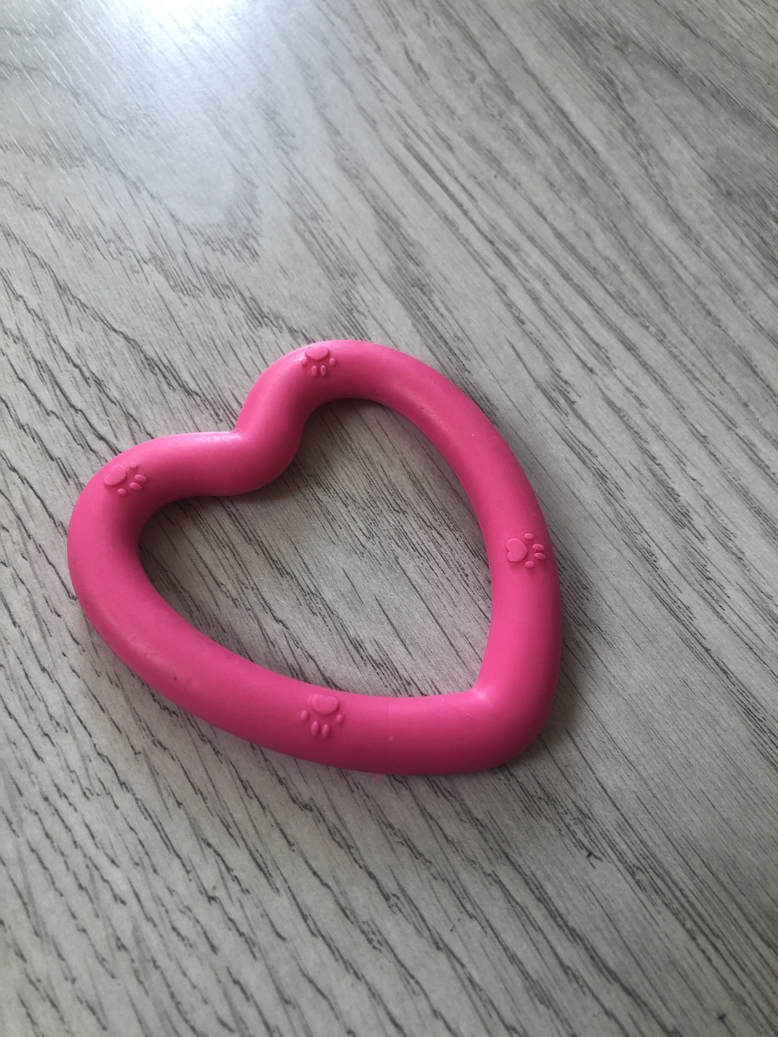 Фотография покупателя товара Игрушка жевательная "Сердце", TPR, 8 х 7,5 см, микс цветов - Фото 1