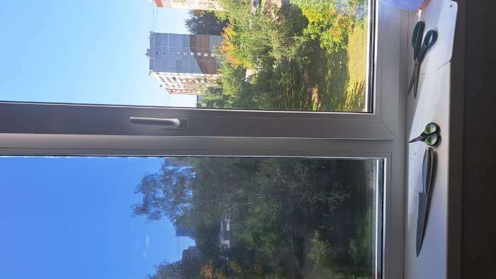 Фотография покупателя товара Солнцезащитная плёнка на окно, 3×0,6 м, толщина 12 мкм