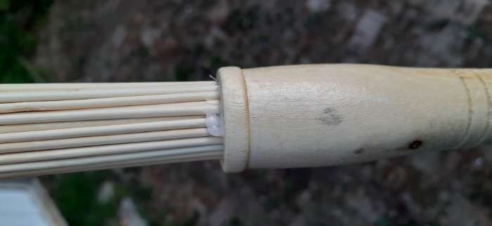 Фотография покупателя товара Веник массажный из бамбука 60см, 0,2см прут - Фото 7