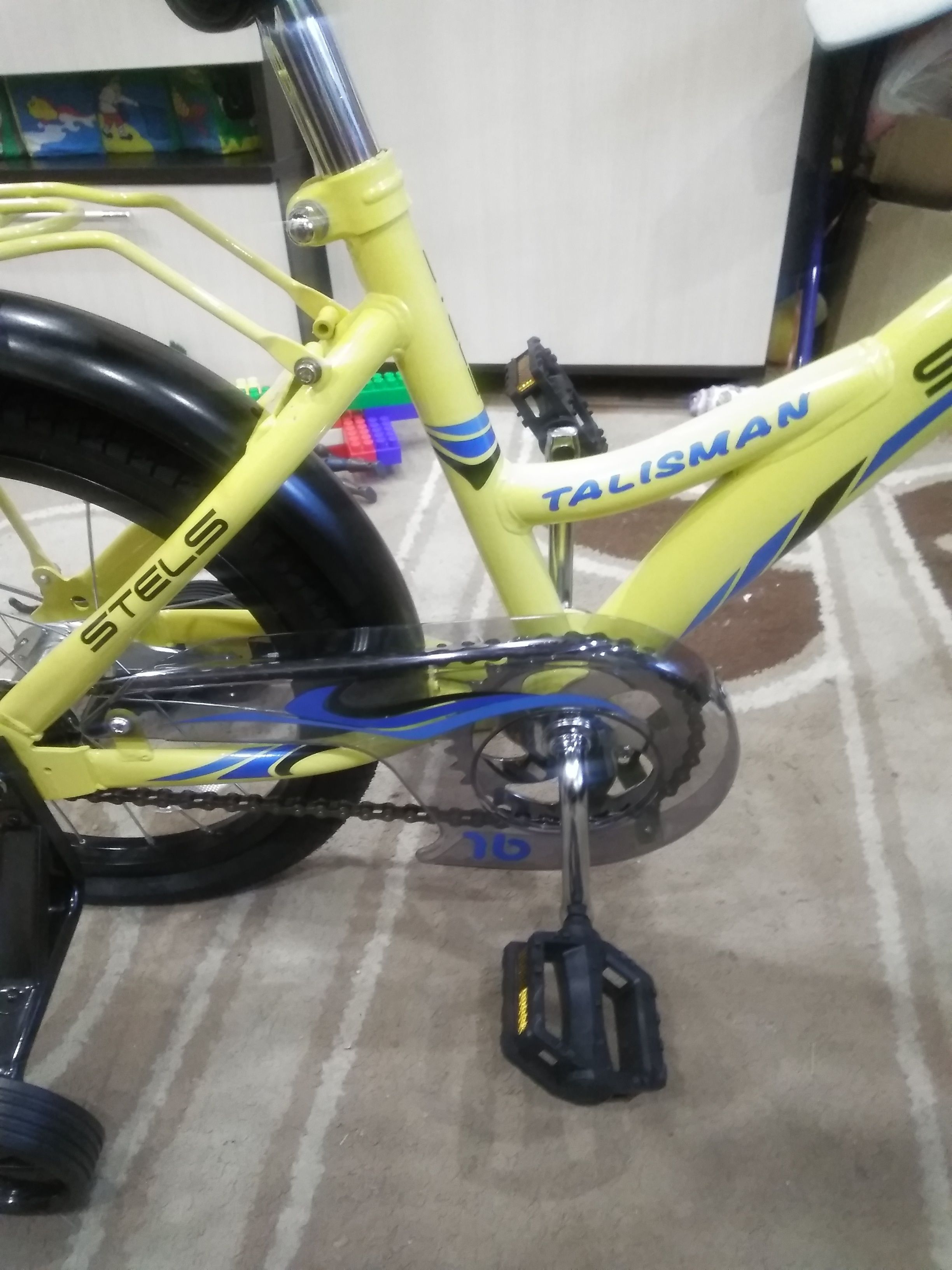 Фотография покупателя товара Велосипед 16" Stels Talisman, Z010, цвет жёлтый - Фото 1